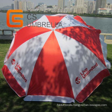 Wind Resist 8 Panels Advertising Beach Umbrella (YSBEA0002)